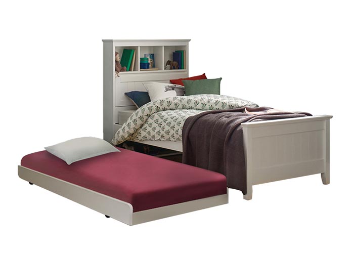 Jack Super Single Bed Frame with Pull Out Single Bed